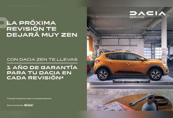 Promoción Revisión Dacia Zen